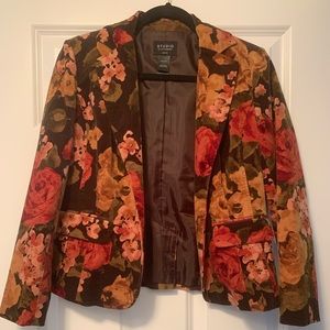 Liz Claiborne Floral Blazer
